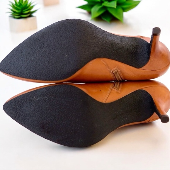 Enzo Angiolini Cognac “Corynn” Ankle Booties - Picture 9 of 16